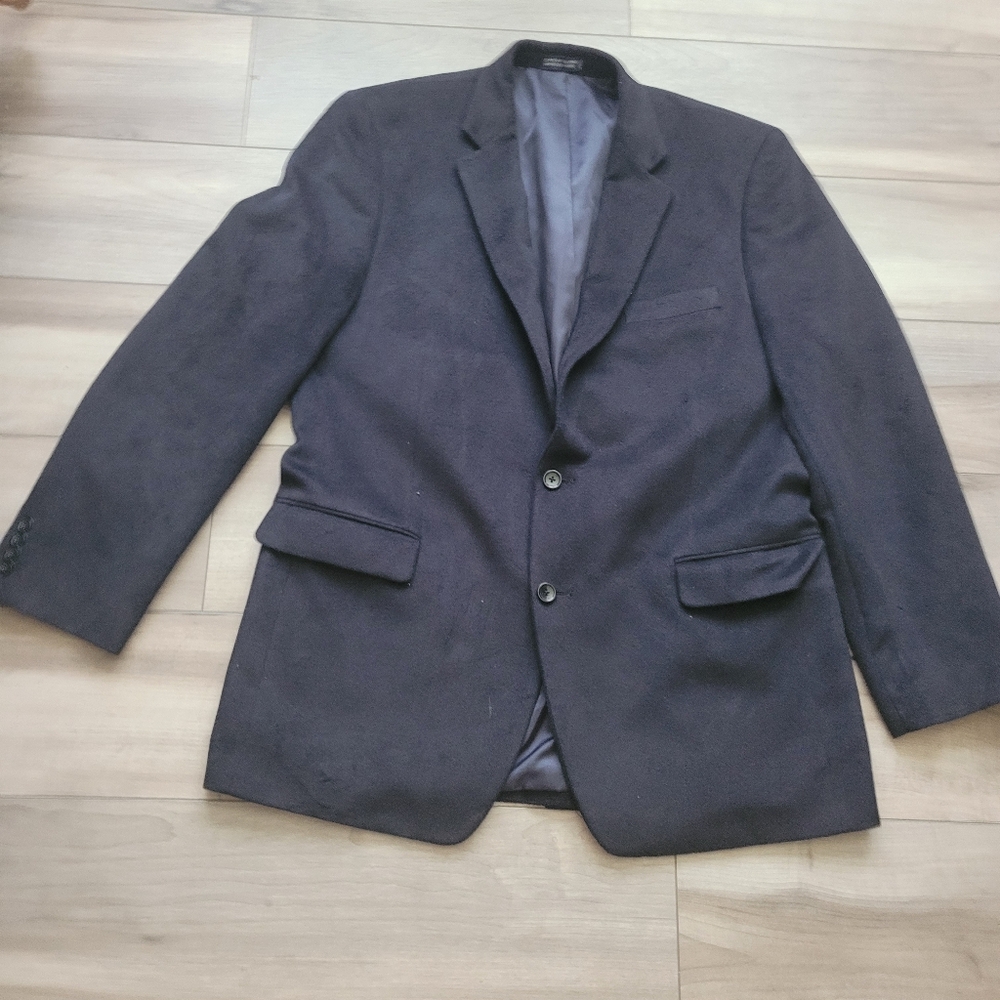 Nautica Mens Black Sport Coat